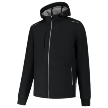 Tricorp Workwear Softshell jas 402705 | Accent | zwart/grijs