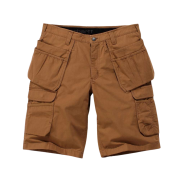 Carhartt Korte werkbroek 104201 | 271 g/m2 | kastanjebruin