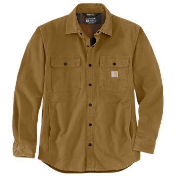 Carhartt Overhemd 105419 | fleece | bruin