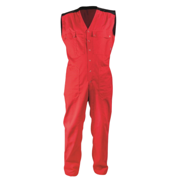 T' Overall mouwloos | rood
