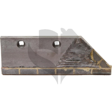 Granit Voorschaar rechts | passend Lemken | 260x103x12mm