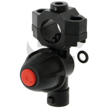 Arag Spuitdophouder enkel | 1/2" | klem | terugslagklep |7mm