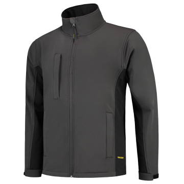 Tricorp Workwear Softshell jas 402002|winddicht| grijs/zwart