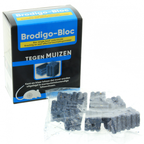Berg plus Schema Brodigo- Bloc, effectief bestrijdingsmiddel tegen muizen