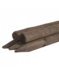 Weidepalen hout Dura2 | geschild |dubbel geimpregneerd | diverse lengtes