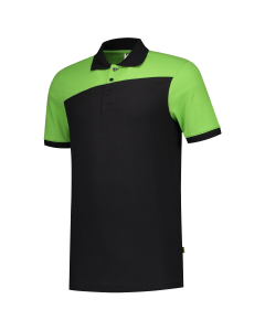 Tricorp Poloshirt | 202006 | Zwart-Lime bi-color Naden