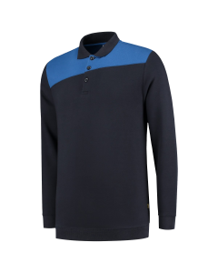 Tricorp Polosweater | 302004 | Navy-Royalblue bi-color Naden | BTN de Haas