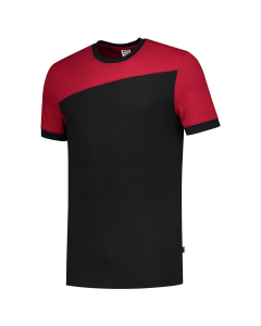 Tricorp T-Shirt | 102006 | Zwart-Rood bi-color Naden | BTN de Haas