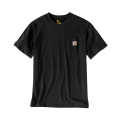Carhartt T-shirt 103296 | met borstzakje | zwart