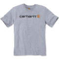 Carhartt T-shirt 103361 | met borstlogo | lichtgrijs