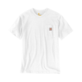 Carhartt T-shirt 103296 | met borstzakje | wit