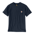 Carhartt T-shirt 103296 | met borstzakje | navy