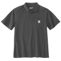 Carhartt Poloshirt 106685 | met borstzakje | grijs