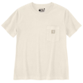 Carhartt T-shirt 107391 | dames | met borstzakje | beige