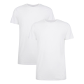 Bamboo Basics T-shirt Ruben | 2-pack | wit