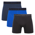 Bamboo Basics Boxershorts | 3-pack | zwart/navy/blauw