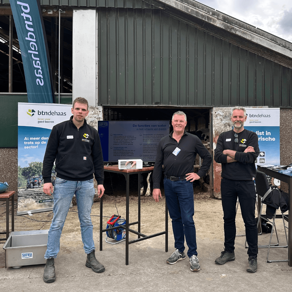 Watercapaciteit in de stal