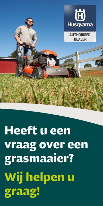 Banner Jajuma Vraag grasmaaier