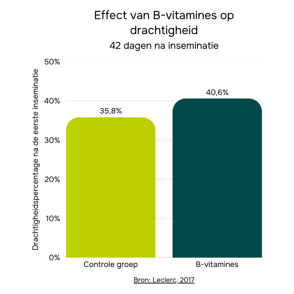 Effect van B-vitamines op drachtigheid